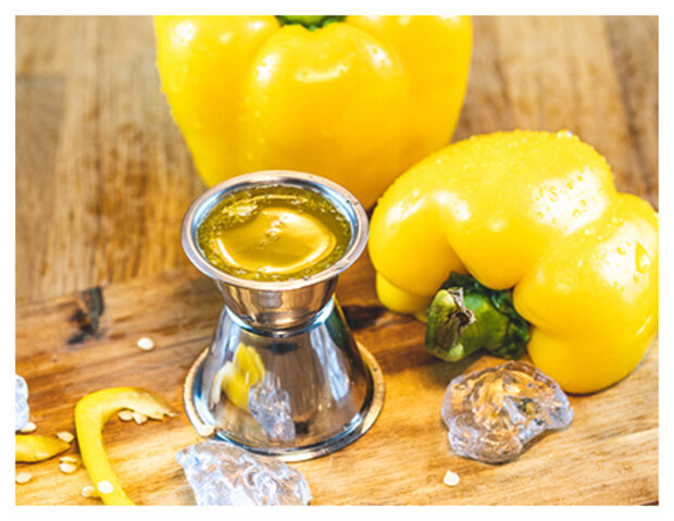 Paprikasaft mit Paprika